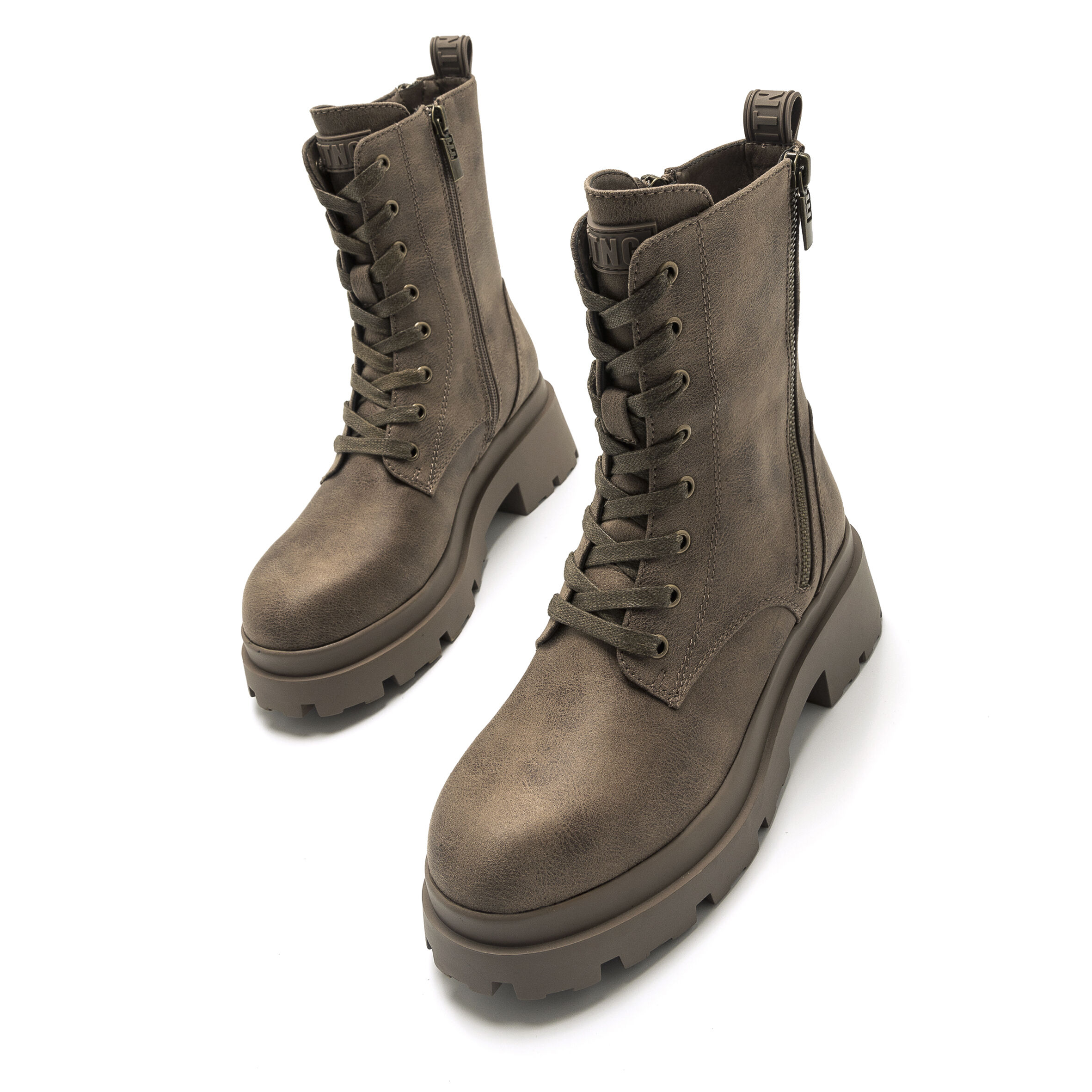 Botines planos mujer clearance mustang